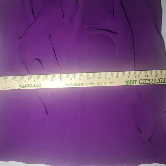 M M Couture Womens Beaded V - Neck Lined Tank Top New with Tags Size Small - Picture 13 of 15